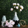 thumbnail image 7 of Vickerman 23" Artificial Cream and Pink Peony Bush., 7 of 7
