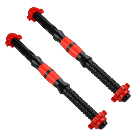 TAILTOSS 2Pcs Cylindrical Dumbbell Bars for Men and Women 15.7in
