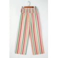 thumbnail image 5 of Ushdele Vibrant Striped High-Waist Wide-Leg Pants - Chic & Comfortable Fit!, 5 of 8
