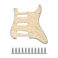 thumbnail image 2 of Golpeador Irfora Golpeador de guitarra estándar de 11 hoyos Golpeador de paneles de 3 capas con tornillos para guitarra ST Irfora Golpeador, 2 of 7