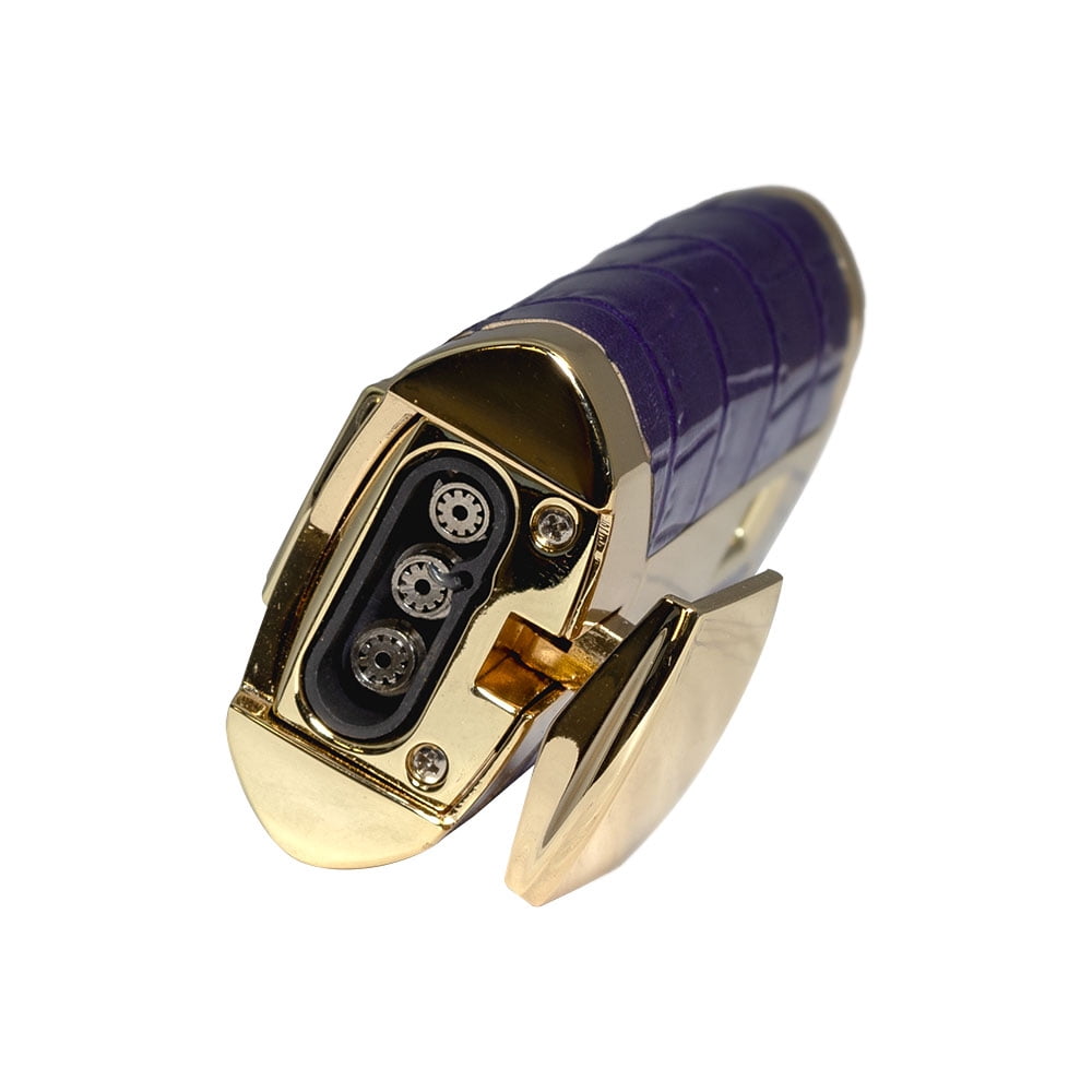 Rocky Patel Lighter Statesman Triple Torch - Purple