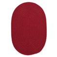 thumbnail image 1 of Colonial Mills Rug BR72R096X132 Boca Raton - Sangria 8 ft. x11 ft. Braided Rug, 1 of 1
