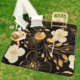 thumbnail image 6 of Colorful Floral Bohemia Outdoor Picnic Blanket, Foldable Waterproof Beach Mat, Portable Beach Blanket for Beach Camping, Hiking, Family Concerts, 6 of 7