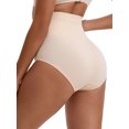 thumbnail image 3 of INSPIRE CHIC Women's High Waisted Briefs Shapewear Tummy Control Shaping Underwear XL Beige, 3 of 5