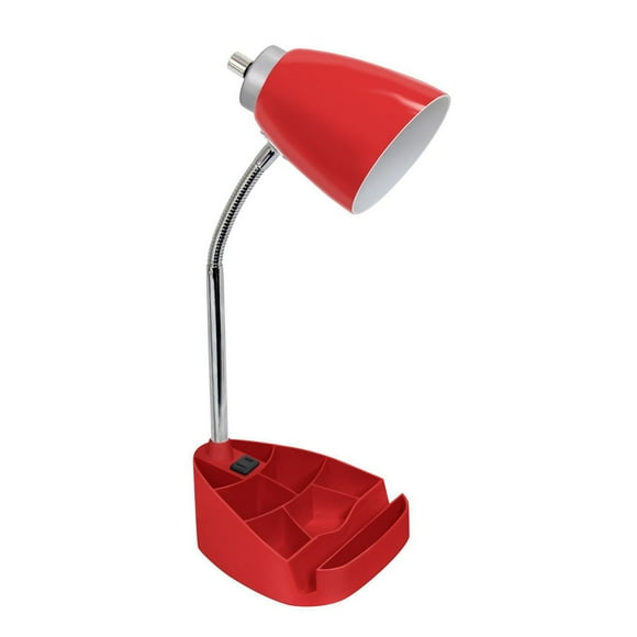Lampe de bureau Limelights col de cygne avec support de livre pour tablette iPad et prise de charge