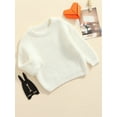 thumbnail image 3 of GXFC Infant Baby Boys Girls Fall Cable Knit Sweater Newborn Long Sleeve Solid Knitwear Tops Toddler Casual Warm Autumn Winter Pullovers Clothes 0-3M, 3 of 8