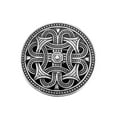 thumbnail image 3 of Broche con símbolo de escudo medieval jinwen Vintage Viking Norse, 3 of 8