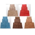 thumbnail image 3 of GROWTH TANK 3X Microfiber Bathroom Kitchen Mat Bath Shower Rug Rectangular Doormat Camel S, 3 of 9
