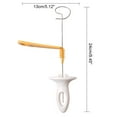 thumbnail image 2 of Cortador de patatas giratorio Manual, rallador de patatas trenzado de acero inoxidable y plástico, herramienta para rallador de patatas en espiral DIY, 2 of 5