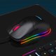 thumbnail image 4 of Ratón Gamer G858 con Retroiluminación RGB - 7200DPI, 7 Botones Programables, Diseño Ergonómico, 10 Efectos de Luz Ajustable, Cable USB 1.5m, Color Negro, 4 of 6