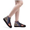 thumbnail image 5 of Deer Hunting High Top Canvas Shoes Sneakers Black Size 11.5, 5 of 7