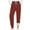 Watermelon Red, variant on Qulqfy Thick Fleece Lined Womens Leggings Green Lounge Warm High Waist Stretchy Winter Thermal Leggings Track Pants Women L