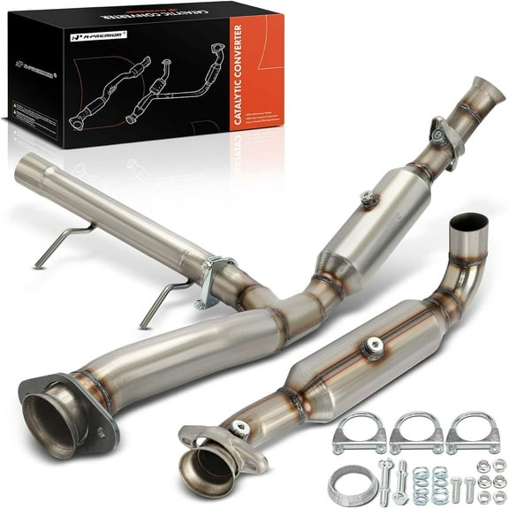 A-Premium Left and Right 2-PC Catalytic Converter Kit Direct-Fit Compatible with Ford F-150 F150 2015-2020 5.0L, EPA Compliant