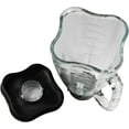 thumbnail image 2 of HQRP Glass Square Replacement Blender Jar Set Compatible with Oster Osterizer Blender Models, 6-Cup, 1.75L Pitcher, 2 of 5