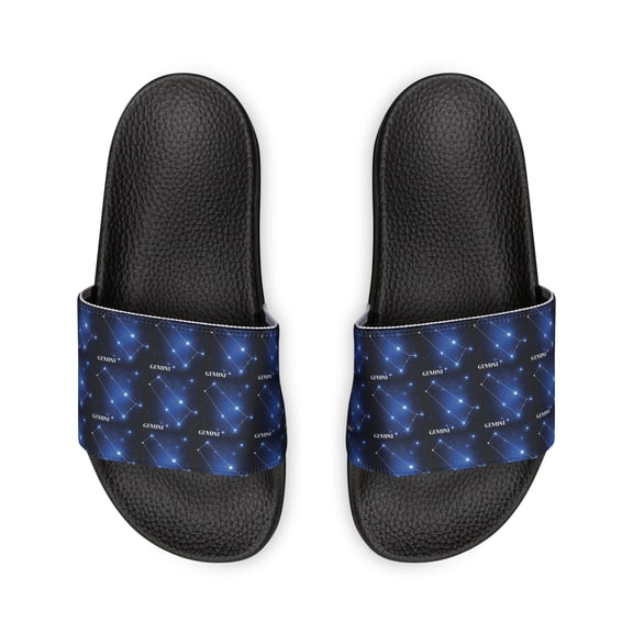 Gemini Constellation Men's PU Slide Sandals