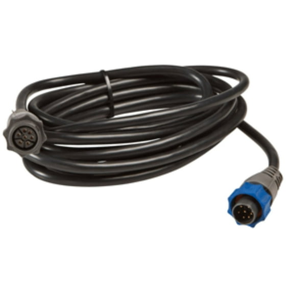 Lowrance XT-20BL, 20' Transducer Extension Cable, with Blue Connector, 000-0099-94