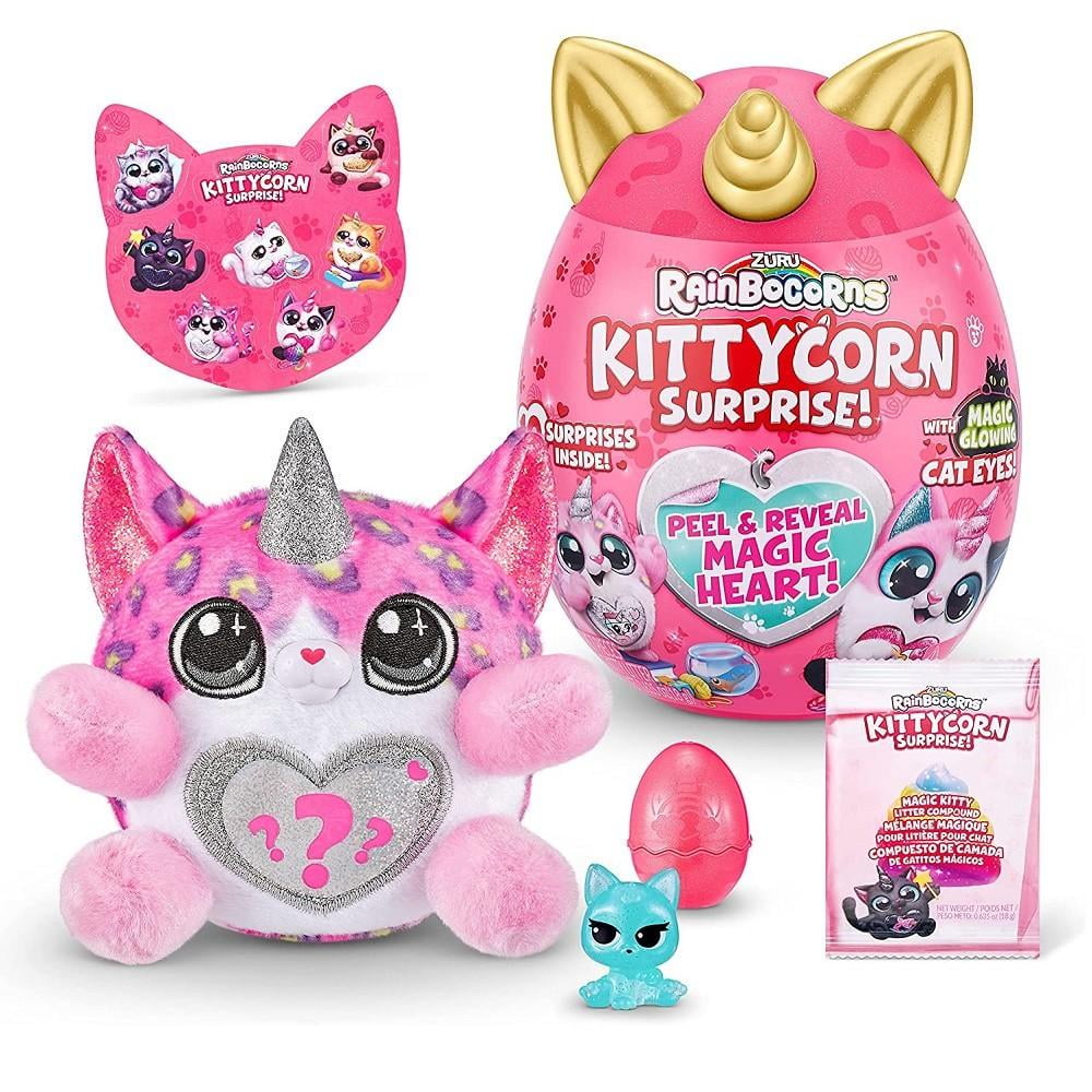 Zuru RainBocoRns Unicorn Kitty Corn Surprise Magic Egg Cat Blind Box Children'S Plush Toy Doll Gift