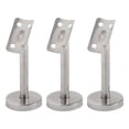 thumbnail image 1 of 3pcs 100/120mm Stair Support 304 Stainless Steel Handrail Movable Adjustable Column Bracket Wall Brackets Floor Mount, 1 of 10