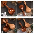 thumbnail image 5 of Wooden Water Ladle Multi-function Wooden Ladle Wear-resistant Household Ladle Home Supply, 5 of 6