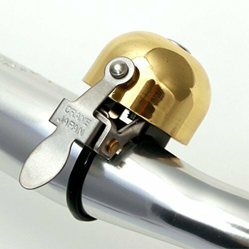 Bike Bell with Strong Resonating Tone Fits Bars 22.2 to 31.8mm