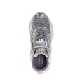 thumbnail image 4 of Kensie Girl Glitter Low Top Sneakers with Hook-and-Loop Closure, Sizes 12-4, 4 of 5