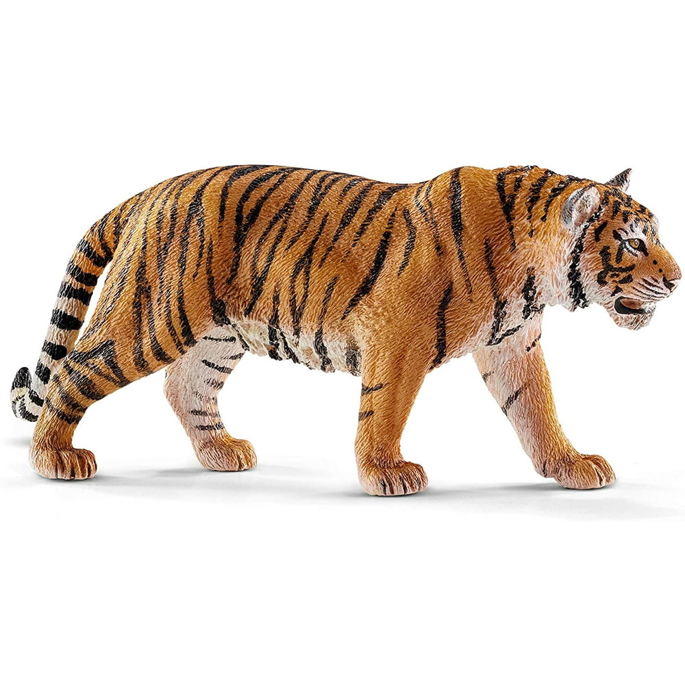 SCHLEICH Wild Life Tiger Educational Figurine for Kids Ages 38
