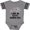 Football Heather and Smoke, variant on Inktastic Grandkids Best Grandma Ever Boys or Girls Baby Bodysuit