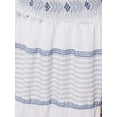 thumbnail image 4 of High-Waist Striped Maxi Skirt with Elastic Waist, 4 of 5