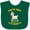 Green, variant on Inktastic Funny Goat Kid Joke Boys or Girls Baby Bib