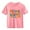 Style1-Pink school uniform for girls boys, variant on School Shirt for Girls Boys First Day Of Preschool Shirt Back to School T Shirt Summer Short Sleeve School Uniform Shirts Tops Uniformes Escolares Para NiñAs 3-10 Years