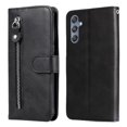 thumbnail image 1 of Estuche de Cuero PU con Cierre para Samsung Galaxy M34 5G , Funda Protectora con Billetera y Correa, 1 of 6
