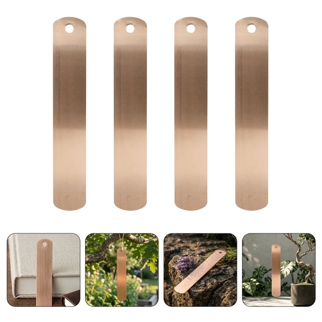 ADDHAT 20Ud Placas Metálicas De Para Identificar Plantas Etiquetas Impermeables Para Invernadero