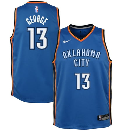 Paul Konerko Jersey - Paul George Oklahoma City Thunder Nike Youth Swingman Jersey Blue - Icon Edition