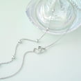 thumbnail image 5 of CHIC & ARTSY Womens Anklet 925 Sterling Silver Created Opal Layered Anklet, 5 of 7