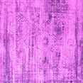 thumbnail image 1 of Ahgly Company Indoor Square Oriental Pink Industrial Area Rugs, 3' Square, 1 of 4