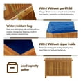 thumbnail image 5 of vidaXL Outdoor Wooden Deck Box, 5 of 9