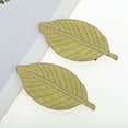 thumbnail image 5 of Unique Bargains 2 Pcs Hair Clip Grace Embroidery Leaves Early Autumn Duckbill Clip Light Green, 5 of 5
