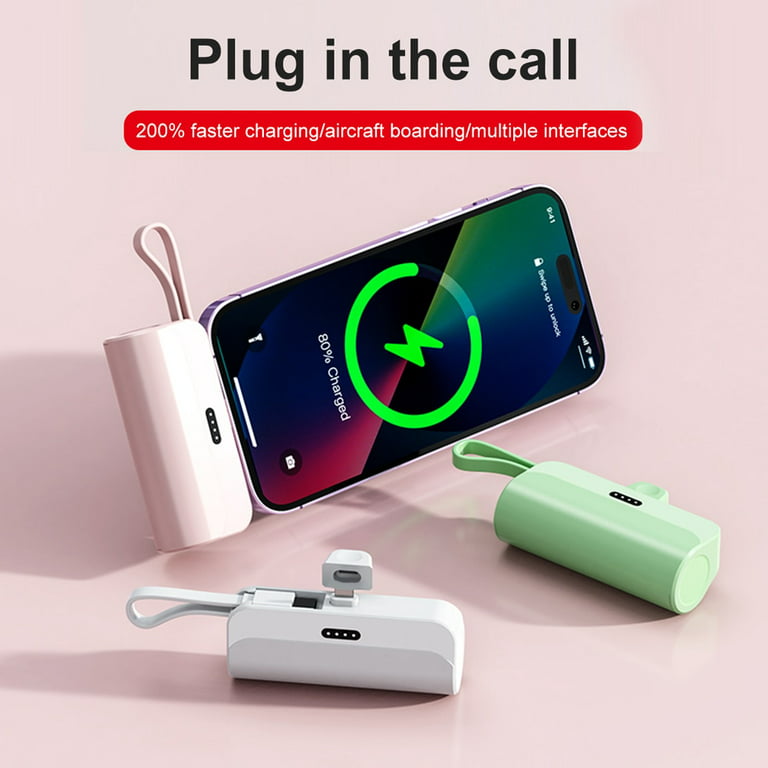 Mini Power Bank 5000mAh Portable Charger Mobile Phone Spare External Battery  Backup PoverBank For iPhone Xiaomi Samsung Huawei 
