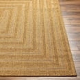 thumbnail image 4 of BoutiqueRugs Dyami Geometric Bordered Area Rug - Modern Minimalist Solid Color Carpet for Living Room, Patio, Terrace - Outdoor Safe - Beige, Cream - 18" x 18" Sample, 4 of 10