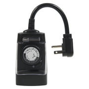 Hyper Tough Single Outlet All-Weather Outdoor Timer