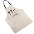 thumbnail image 7 of Cooking Apron Kitchen Cooking Apron BBQ Grilling Apron with Pocket for Women Men, 7 of 7