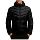 thumbnail image 2 of Ceisia Men's Winter Warm Stand Collar Zipper Cardigan with Pockets Windproof Water Gift Repellent Lightweight Puffer Jacket, 2 of 8