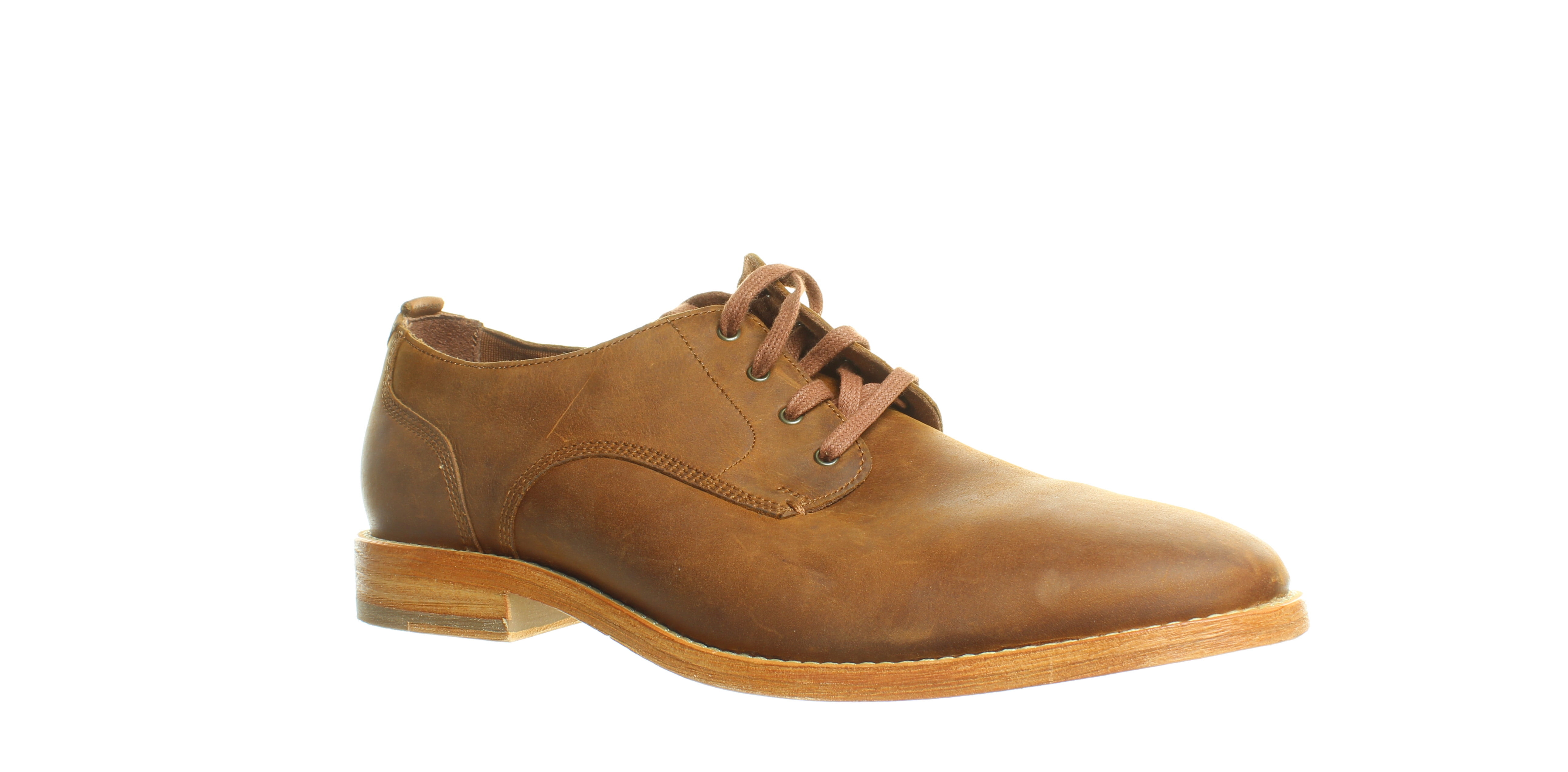 Cole Haan Mens Feathercraft Grand Blucher British Tan Oxford Dress Shoe Size 8