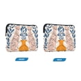 thumbnail image 7 of FORMRS 13"-13.3" Laptop Sleeve Protective Case Soft Carrying Quilted Computer Bag Cover, Leopards Leaves, 7 of 7