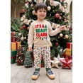 thumbnail image 3 of Cjfdfy Toddler Baby Boys Girl Christmas Outfits It's A Beaut Clark Long Sleeve Sweatshirt Christmas Lights Pants Little Baby Cute My First Christmas Holiday Fall Winter Outfit 6M-4Y  ﻿, 3 of 9