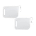 thumbnail image 1 of 2PC Spoon And Lid Rest Plastic Refrigerator Clapboard Storage Box Adjustable Snap On Storage Box Refrigerator Pantry Grid Clapboard Divider Storage Box For Home Kitchen Office Supplies Clear, 1 of 9