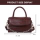 thumbnail image 2 of Nuevo bolso cruzado simple de un hombro para ir al trabajo, Bolso pequeño de cuero artificial para ocio, 2 of 6