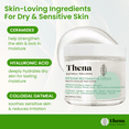thumbnail image 3 of Thena Restorative Face Cream Fragrance-Free Moisturizer for Sensitive, Dry Skin & Barrier Repair, Deep Hydration, Barrier Strength & Anti-Aging, 3 of 8