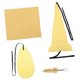 thumbnail image 3 of Juego de limpieza para saxofón, cepillo para boquilla, herramienta de mantenimiento, paño de limpieza, práctico para instrumentos de flauta saxofón, 3 of 8