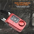 thumbnail image 2 of sweethay Y797G Bloqueo de cadena de bicicleta Bluetooth inteligente a prueba de agua Bloqueo de control de teléfono inteligente antirrobo Rojo Electrónica, 2 of 8